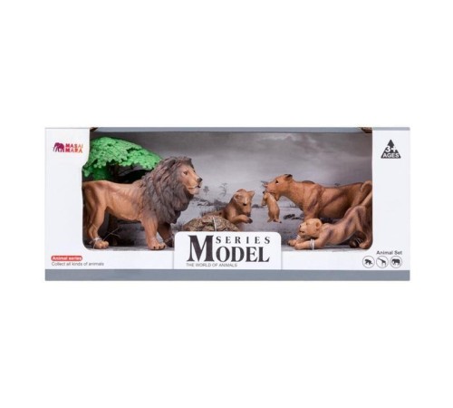 Набор фигурок животных MASAI MARA MM201-006 серии 