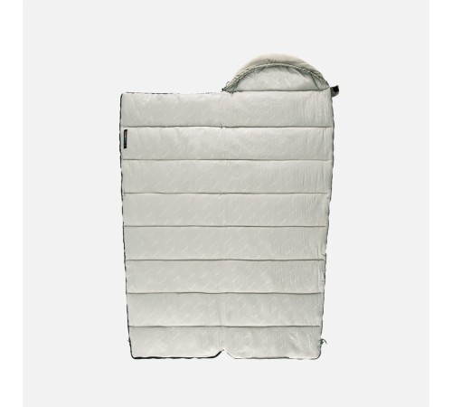 Ультралёгкий спальный мешок Naturehike CNK2350WS023 M400 хлопковый с капюшоном весна осень зеленый, молния слева