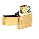 Зажигалка ZIPPO Classic с покрытием High Polish Brass, латунь/сталь, золотистая, 38x13x57 мм