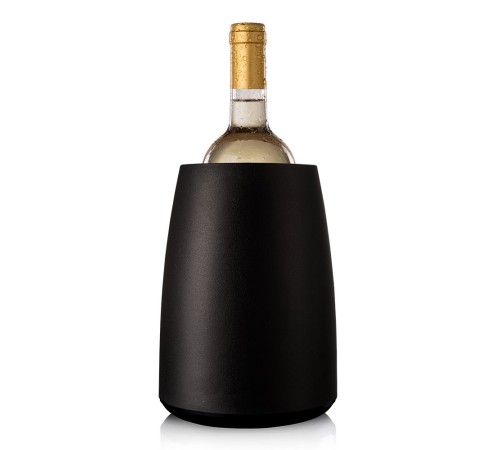 Охладительное ведёрко для вина Vacu Vin Elegant, чёрное