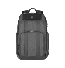 Рюкзак VICTORINOX Architecture Urban 2 Deluxe Backpack 15”, серый, полиэстер/кожа, 31x23x46 см, 23 л