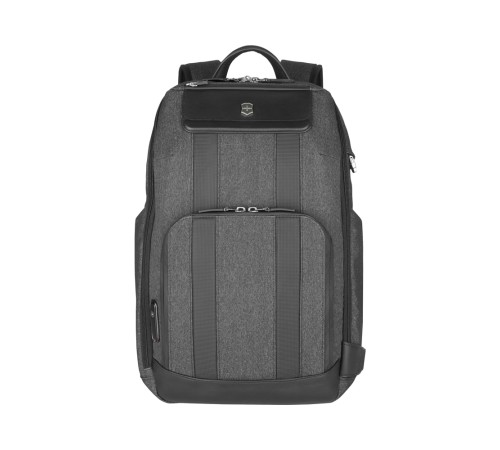 Рюкзак VICTORINOX Architecture Urban 2 Deluxe Backpack 15”, серый, полиэстер/кожа, 31x23x46 см, 23 л