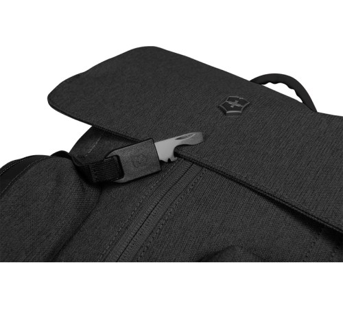 Рюкзак VICTORINOX Altmont Classic Flapover Laptop 15'', чёрный, полиэфирная ткань, 28x14x43 см, 13 л