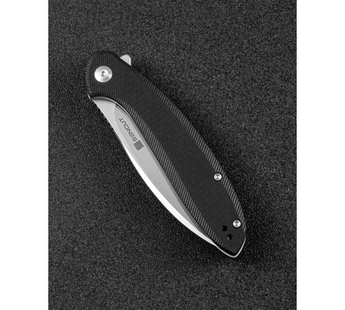 Складной нож SENCUT San Angelo 9Cr18MoV Steel Satin Finished Handle G10 Black