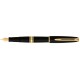 Перьевая ручка Waterman Charlestone Ebony Black  GT. Перо - золото 18К, детали дизайна: позолота 23К