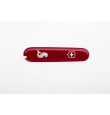 Передняя накладка для ножей VICTORINOX Fisherman и Angler 91 мм, пластиковая, красная