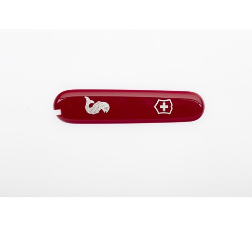 Передняя накладка для ножей VICTORINOX Fisherman и Angler 91 мм, пластиковая, красная