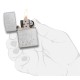 Зажигалка ZIPPO James Bond с покрытием Brushed Chrome, латунь/сталь, серебристая, 36x12x56 мм