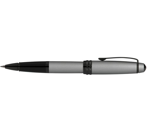 Ручка-роллер Cross Bailey Matte Grey Lacquer. Цвет - серый.