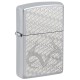 Зажигалка ZIPPO Reatree® с покрытием High Polish Chrome, латунь/сталь, серебристая, 38x13x57 мм