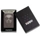 Зажигалка ZIPPO Screaming Monster с покрытием Black Ice®, латунь/сталь, черная, 38x13x57 мм