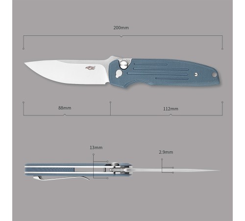 Складной нож Firebird FH926-GY серый