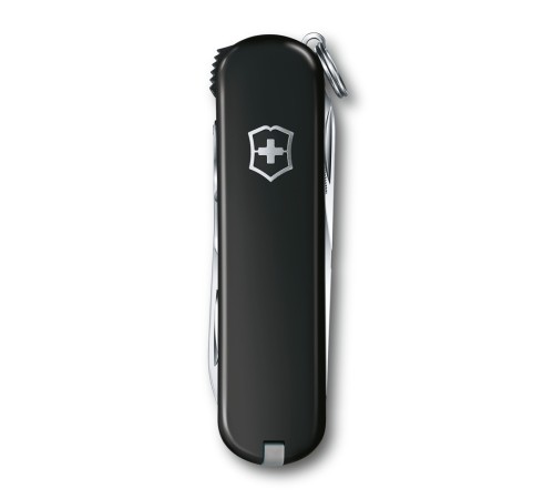 Нож-брелок VICTORINOX NailClip 580, 65 мм, 8 функций, чёрный
