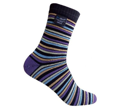 Водонепроницаемые носки DexShell Ultra Flex S (36-38), DS653STRIPES