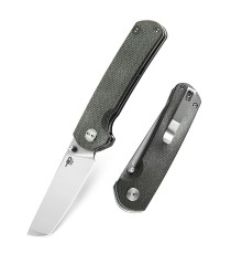 Нож Bestech Sledgehammer сталь D2, рукоять Микарта зеленая