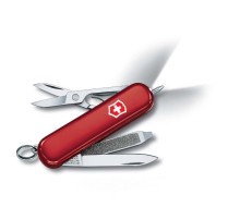 Нож-брелок VICTORINOX Signature Lite, 58 мм, 7 функций, красный