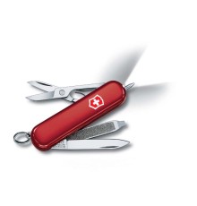 Нож-брелок VICTORINOX Signature Lite, 58 мм, 7 функций, красный