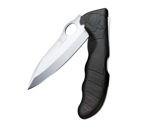 Нож охотника VICTORINOX Hunter Pro 130 мм, 1 функция, с фиксатором лезвия, чёрный