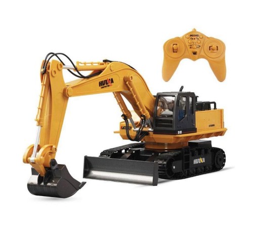 Радиоуправляемый экскаватор HUI NA TOYS 2.4G 11CH 1/16 RTR