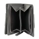Кошелёк Cross Kelly Wall Stone, кожа наппа, гладкая, цвет серый, 11,2 x 9,4 x 2 см