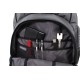 Рюкзак WENGER,15” серый/серебристый, полиэстер 900D/М2 добби, 34x16x48 см, 26 л