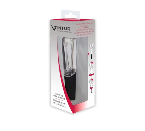 Аэратор для вина Vinturi on bottle