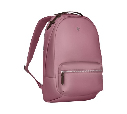 Рюкзак VICTORINOX Victoria Classic Business Backpack 15.4, пурпурно-розовый, нейлон/кожа, 27x21x41 см