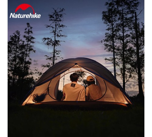 Палатка 2-местная Naturehike Cloud-Creek CNK2300ZP024, коричневый, 6976023923715