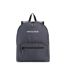 Рюкзак SWISSGEAR складной, серый, полиэстер, 33,5х15,5x40 см, 21 л