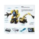 Радиоуправляемый конструктор CADA 2 в 1 экскаватор ROCK MAN (930 деталей)