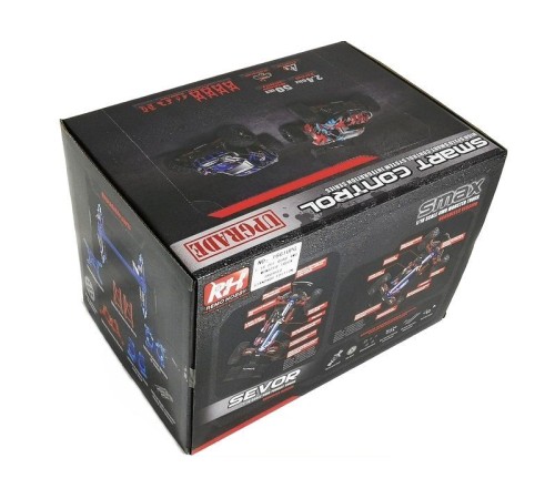 Радиоуправляемая трагги Remo Hobby S EVO-R Brushless (синяя) 4WD 2.4G 1/16 RTR
