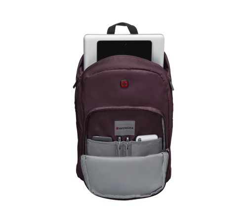 Рюкзак WENGER Crango 16'', сливовый, полиэстер 600D, 33x22x46 см, 27 л