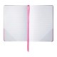 Записная книжка Cross Jot Zone, A5, 160 страниц в линейку, ручка в комплекте. Цвет - черно-розо