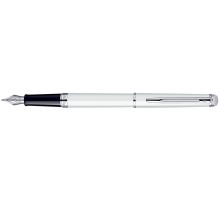 Перьевая ручка Waterman Hemisphere Essential White CT. Перо - нержавеющая сталь