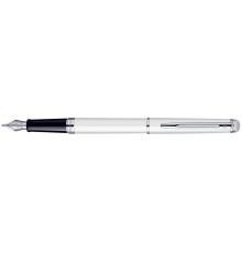 Перьевая ручка Waterman Hemisphere Essential White CT. Перо - нержавеющая сталь