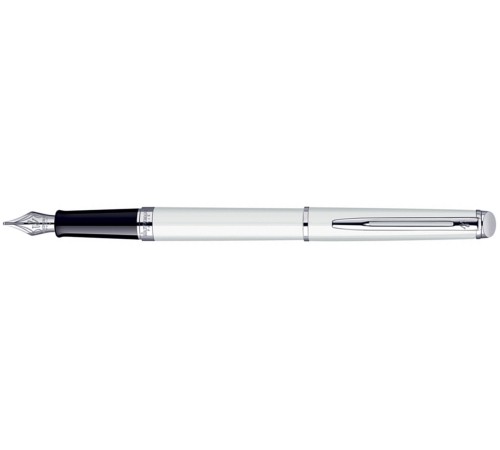 Перьевая ручка Waterman Hemisphere Essential White CT. Перо - нержавеющая сталь
