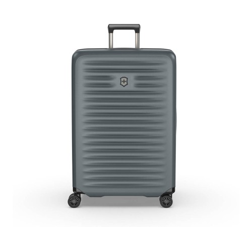 Чемодан VICTORINOX Airox Advanced, серо-синий матовый, 100% поликарбонат Makrolon, 50x32x75 см, 103
