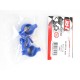 Поворотные кулаки для Remo Hobby MMAX, EX3 1/10, тюнинг, синие