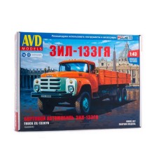 Сборная модель AVD ЗИЛ-133ГЯ бортовой, 1/43