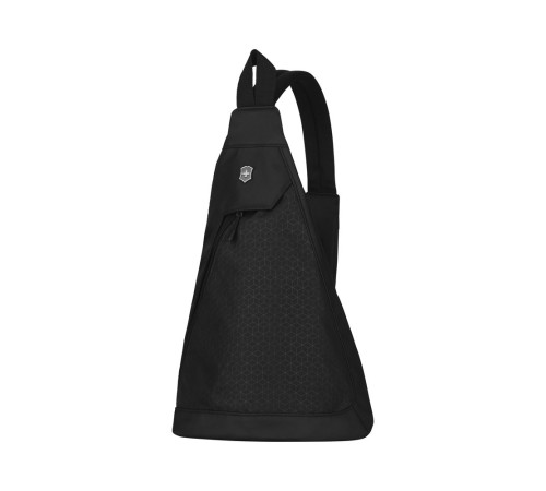 Рюкзак с одним плечевым ремнём VICTORINOX Altmont Original, чёрный, нейлон, 25x14x43 см, 7 л