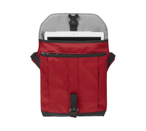 Сумка наплечная VICTORINOX Altmont Original Flapover Digital Bag, красная, нейлон, 26x10x30 см, 7 л