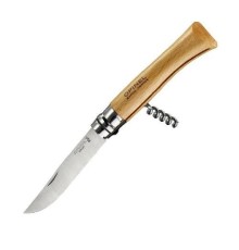 Нож Opinel №10  Corkscrew, блистер, 002144