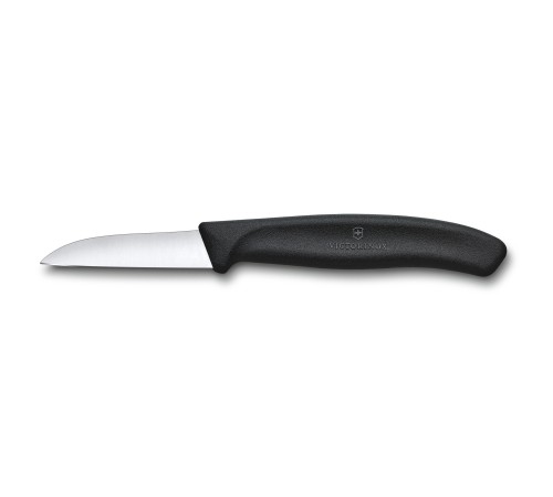 Нож для овощей и фруктов VICTORINOX SwissClassic с прямым лезвием 6 см, чёрный
