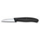 Нож для овощей и фруктов VICTORINOX SwissClassic с прямым лезвием 6 см, чёрный