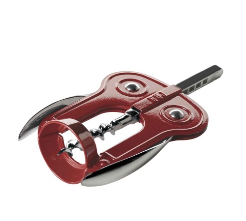Штопор для вина рычажный двойной Boj Owl-Style Lux Cherry Red