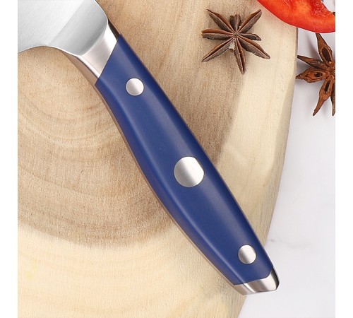Нож шеф-повара Sunnecko 8 Inch Chef Knife, синий