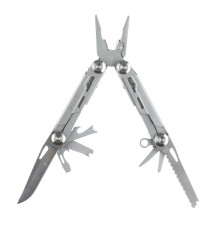 Мультитул Stinger, сталь (серебристый), 12 инструментов, нейлоновый чехол, коробка картон