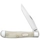 Нож перочинный ZIPPO Smooth Natural Bone Trapper, 105 мм, цвет слоновой кости + ЗАЖИГАЛКА ZIPPO 207