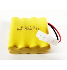 Аккумуляторная батарея Ni-Cd 1000mAh, 9.6V для танка Heng Long