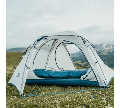 Палатка Naturehike Bealock CNK2350WS011 двухместная серая,6976507661607